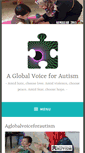 Mobile Screenshot of aglobalvoiceforautism.org
